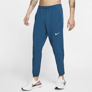 Pantaloni Nike Essential Woven Running Barbati Albastri | QBXZ-39620